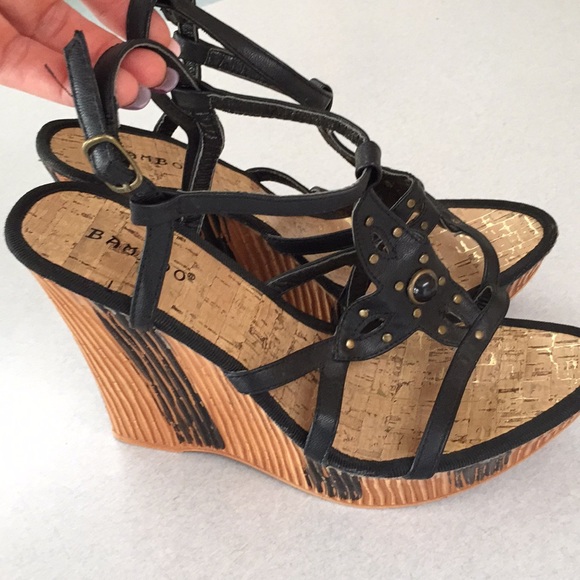 BAMBOO Shoes - Bamboo strappy Heels
